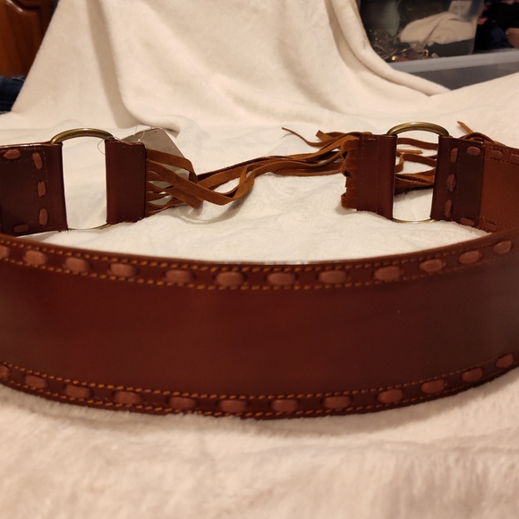 NWT! NORDSTROM COGNAC BELT Sz L/XL - Picture 3 of 13
